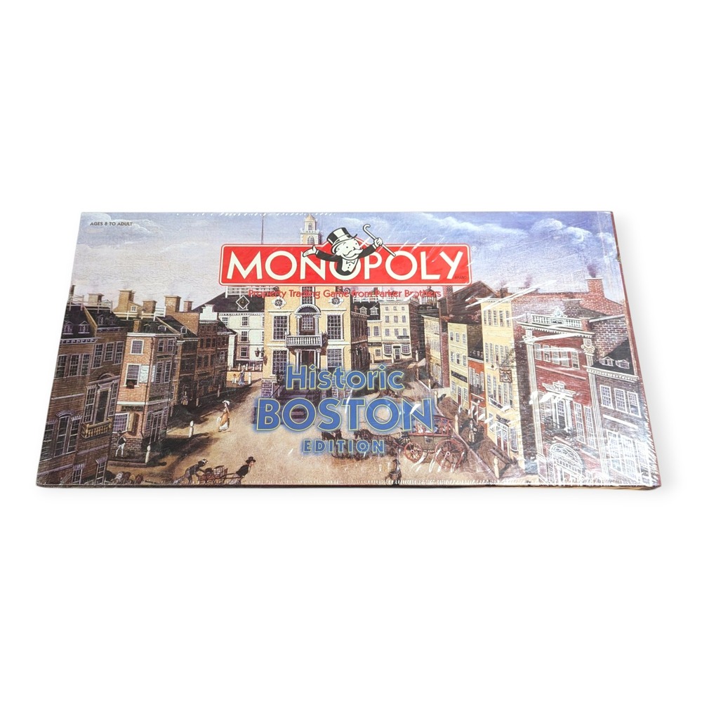 Monopoly Historic Boston Edition Board Game USAOPOLY Parker Brothers Sealed New